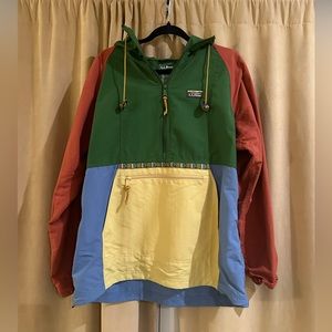 L.L. Bean - Women's Mountain Classic Anorak, Multi-Color - Size L